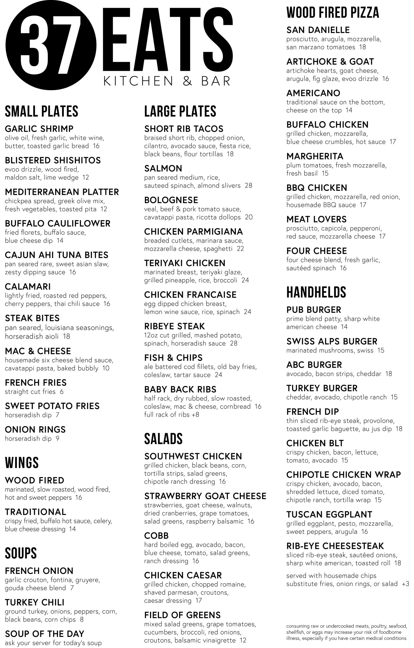 37-Eats-Menu